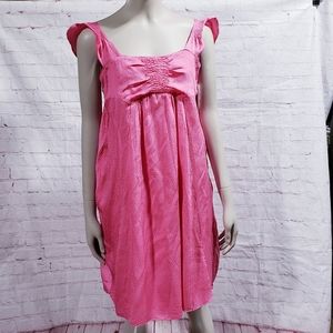 Bubble Gum Pink Babydoll Dress